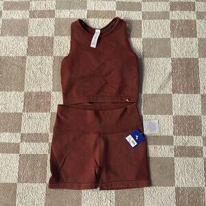 Joylab XL bike short and tank set